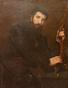 Portrait of a Crossbowman Lorenzo Lotto